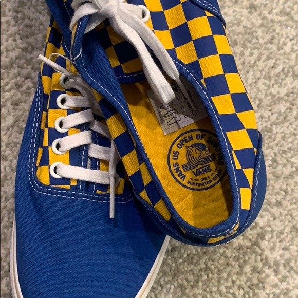 us open vans shoes yellow